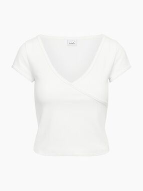 Aritzia Sunday Best White Tee